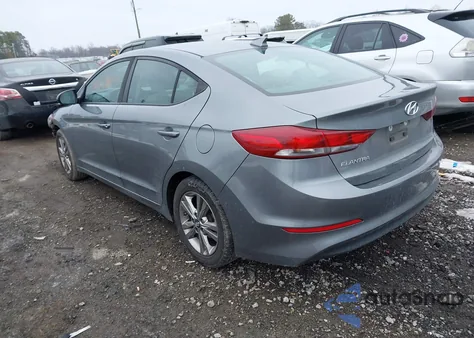 2018 Hyundai Elantra Value Edition из США, поврежденный, VIN KMHD84LF6JU567059